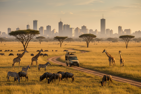 Nairobi national park game drive