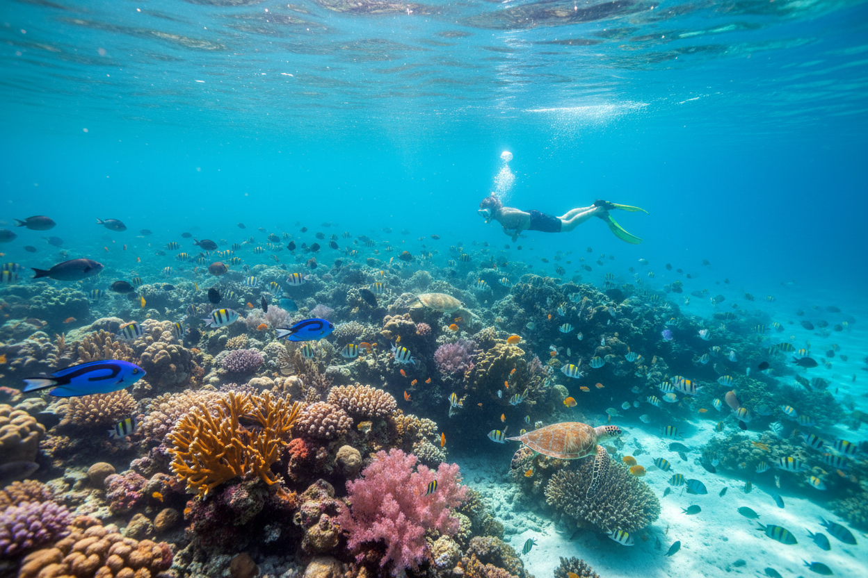 mombasa marine park snorkeling