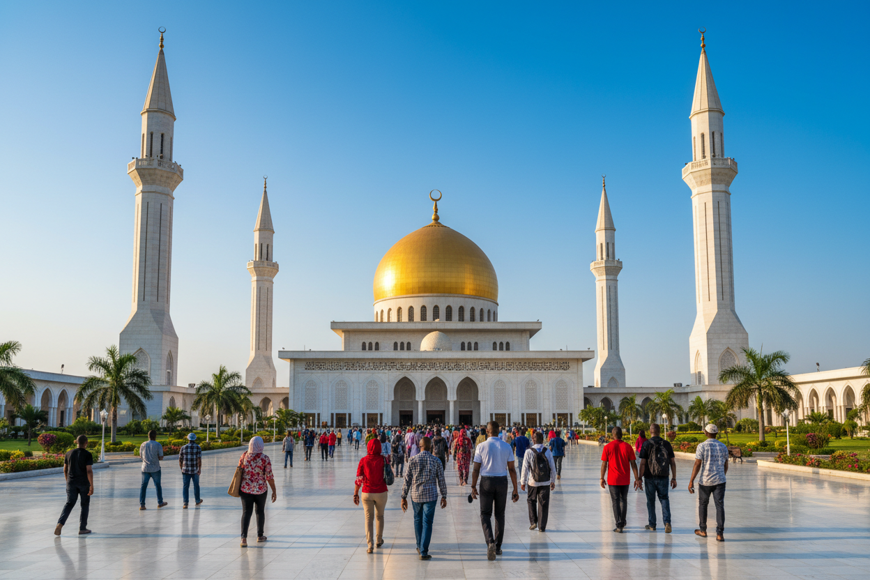 Nigerian national mosque tour