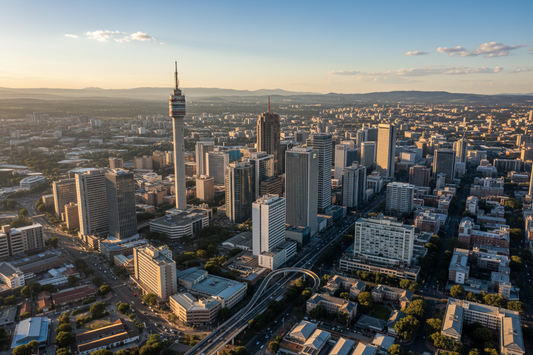 skyline of johannesburg